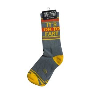 Gumball Poodle NWT ‘IT’S OK TO FART’ Socks